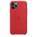Силиконовый матовый чехол Apple Silicone Case (PRODUCT) RED для iPhone 11 Pro (OEM)