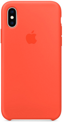 Силиконовый чехол-накладка для Apple iPhone X / XS Silicone Case - Nectarine (MTFA2ZM/A)