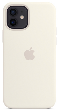 Силиконовый чехол Apple iPhone 12 Mini Silicone Case with MagSafe White (MHKV3)