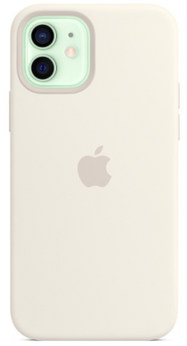 Силиконовый чехол Apple iPhone 12 Mini Silicone Case with MagSafe White (MHKV3)
