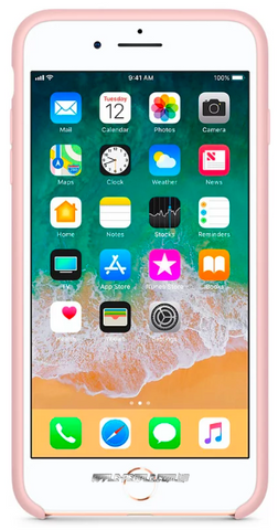 iPhone 8 Plus / 7 Plus Silicone Case - Pink Sand - Apple (IN)