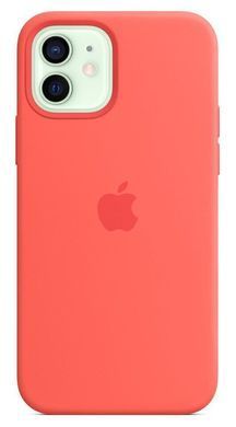 Силиконовый чехол Apple iPhone 12 Mini Silicone Case with MagSafe Pink Citrus (MHKP3)