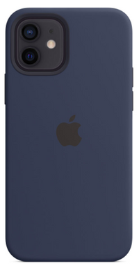 Силиконовый чехол Apple iPhone 12 Mini Silicone Case with MagSafe Deep Navy (MHKU3)