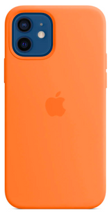 Силиконовый чехол Apple iPhone 12 Mini Silicone Case with MagSafe Kumquat (MHKN3)