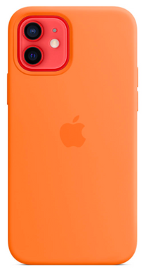 Силиконовый чехол Apple iPhone 12 Mini Silicone Case with MagSafe Kumquat (MHKN3)