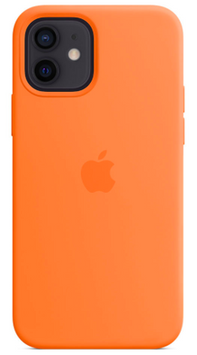 Силиконовый чехол Apple iPhone 12 Mini Silicone Case with MagSafe Kumquat (MHKN3)