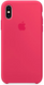 Силиконовый чехол-накладка для Apple iPhone X / XS Silicone Case - Hibiscus (MUJT2)