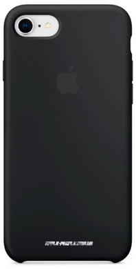 Силиконовый чехол-накладка для Apple iPhone 8 / 7 Silicone Case - Black (MQGK2ZM/A)