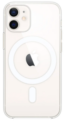 Силиконовый чехол Apple iPhone 12 Mini Case with MagSafe Clear (MHLL3)