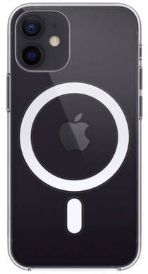 Силиконовый чехол Apple iPhone 12 Mini Case with MagSafe Clear (MHLL3)