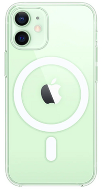 Силиконовый чехол Apple iPhone 12 Mini Case with MagSafe Clear (MHLL3)