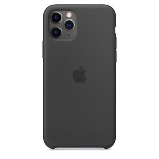 Силиконовый чехол Apple Silicone Case Black для iPhone 11 Pro (OEM)