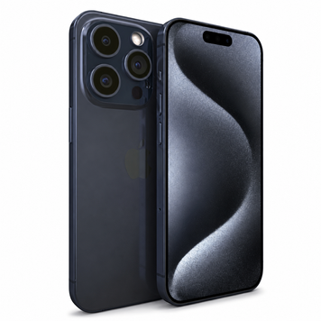 iPhone 15 Pro 128 ГБ Blue Titanium (MTV03)