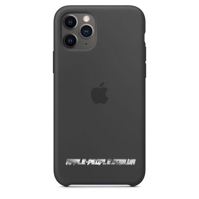 Силиконовый чехол AnySmart Silicone Case Black для iPhone 11 Pro (OEM)