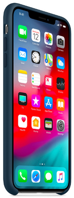 Силиконовый чехол Apple для iPhone X / XS Silicone Case - Pacific Green (MUJU2)