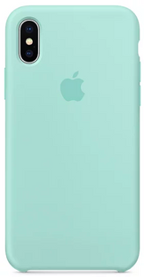 Панель AnySmart для iPhone X / XS Silicone Case - Marine Green (MRRE2ZM/A)