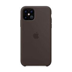 Силиконовый чехол AnySmart Silicone Case Black для iPhone 12 Pro Max OEM