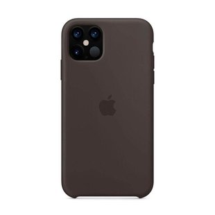 Панель AnySmart Silicone Case Black для iPhone 12 Pro Max OEM