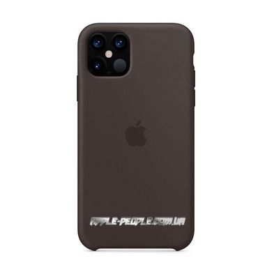 Панель AnySmart Silicone Case Black для iPhone 12 Pro Max OEM