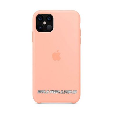 Силиконовый чехол AnySmart Silicone Case Pink Sand для iPhone 12 | 12 Pro (OEM)