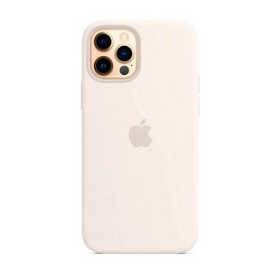 Силиконовый чехол Apple Silicone Case MagSafe White для iPhone 12 Pro Max OEM