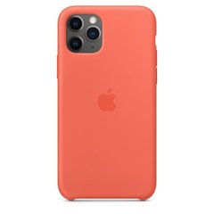 Силиконовый чехол AnySmart Silicone Case Clementine для iPhone 11 Pro Max (OEM)