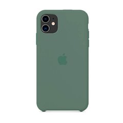 Силиконовый чехол AnySmart Silicone Case Pine Green для iPhone 12 mini (OEM)