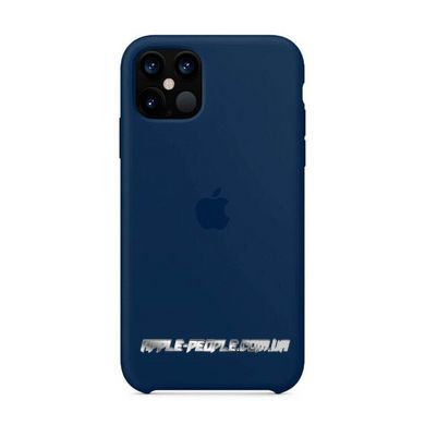 Панель AnySmart Silicone Case Midnight Blue для iPhone 12 Pro Max OEM