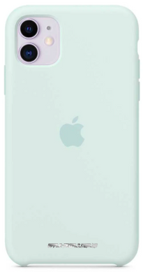 Силиконовый чехол Apple Silicone Case Seafoam для iPhone 11 (MY182)