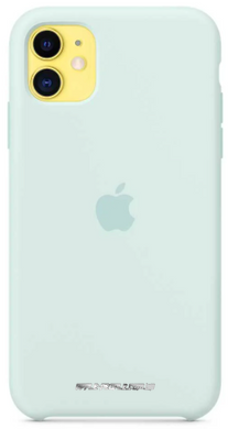 Силиконовый чехол Apple Silicone Case Seafoam для iPhone 11 (MY182)
