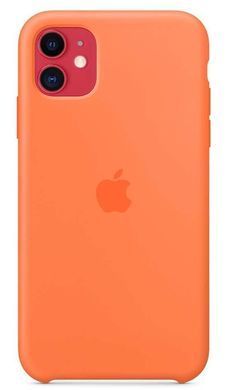 Силиконовый чехол Apple Silicone Case Vitamin C для iPhone 11 (MY192)