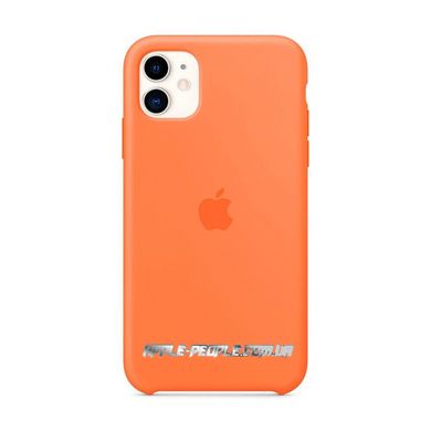 Панель AnySmart Silicone Case Vitamin C для iPhone 11 (OEM)