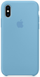 Силиконовый матовый чехол Apple для iPhone X / XS Silicone Case - Cornflower (MW982LL/A)
