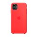 Силиконовый чехол Apple Silicone Case Red для iPhone 12 mini (OEM)