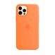 Силиконовый чехол AnySmart Silicone Case MagSafe Kumquat для iPhone 12 Pro Max OEM