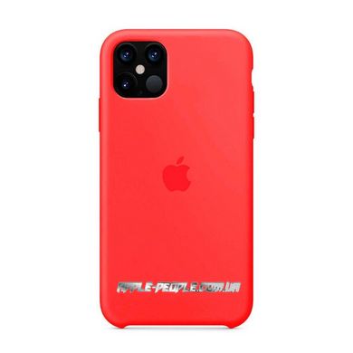 Силиконовый чехол AnySmart Silicone Case Red для iPhone 12 Pro Max OEM