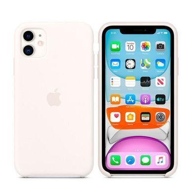 Панель AnySmart Silicone Case White для iPhone 11 (OEM)