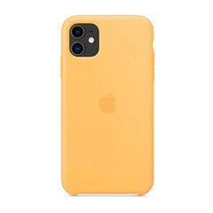 Силиконовый чехол AnySmart Silicone Case Yellow для iPhone 12 mini (OEM)