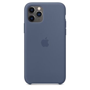 Силиконовый чехол Apple Silicone Case Alaskan Blue для iPhone 11 Pro (OEM)