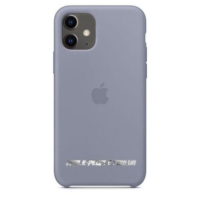 Панель AnySmart Silicone Case Lavender Gray для iPhone 11 (OEM)