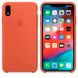 Силиконовый матовый чехол Apple Silicone Case Nectraine для iPhone XR (OEM)