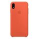 Силиконовый матовый чехол Apple Silicone Case Nectraine для iPhone XR (OEM)