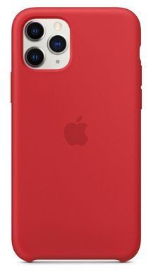 Чехол Apple Silicone Case - (PRODUCT) Red для iPhone 11 Pro Max (MWYV2)