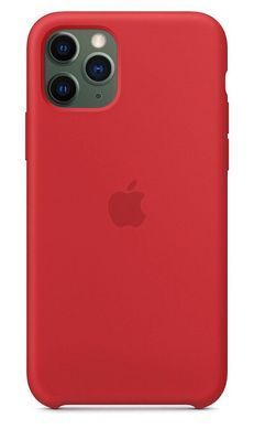 Чехол Apple Silicone Case - (PRODUCT) Red для iPhone 11 Pro Max (MWYV2)