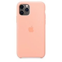 Силиконовый чехол AnySmart Silicone Case Grapefruit для iPhone 11 Pro (OEM)