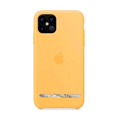 Панель AnySmart Silicone Case Yellow для iPhone 12 Pro Max OEM