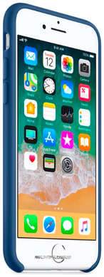 Силиконовый чехол Apple для iPhone 8 / 7 Silicone Case - Blue Cobalt (MQGN2)