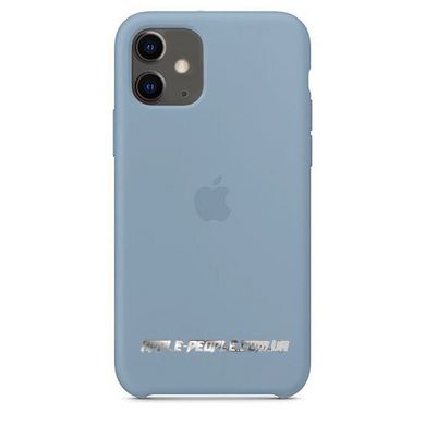 Панель AnySmart Silicone Case Denim Blue для iPhone 11 (OEM)