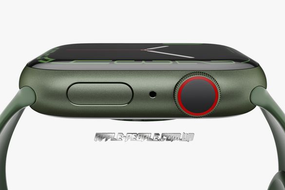 Apple Watch Series 7 GPS 45mm Green Aluminium Case with Clover Sport Band (MKN73)