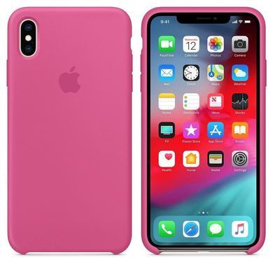 Силиконовый чехол-накладка-накладка AnySmart для iPhone XS Max Silicone Case Dragon Fruit